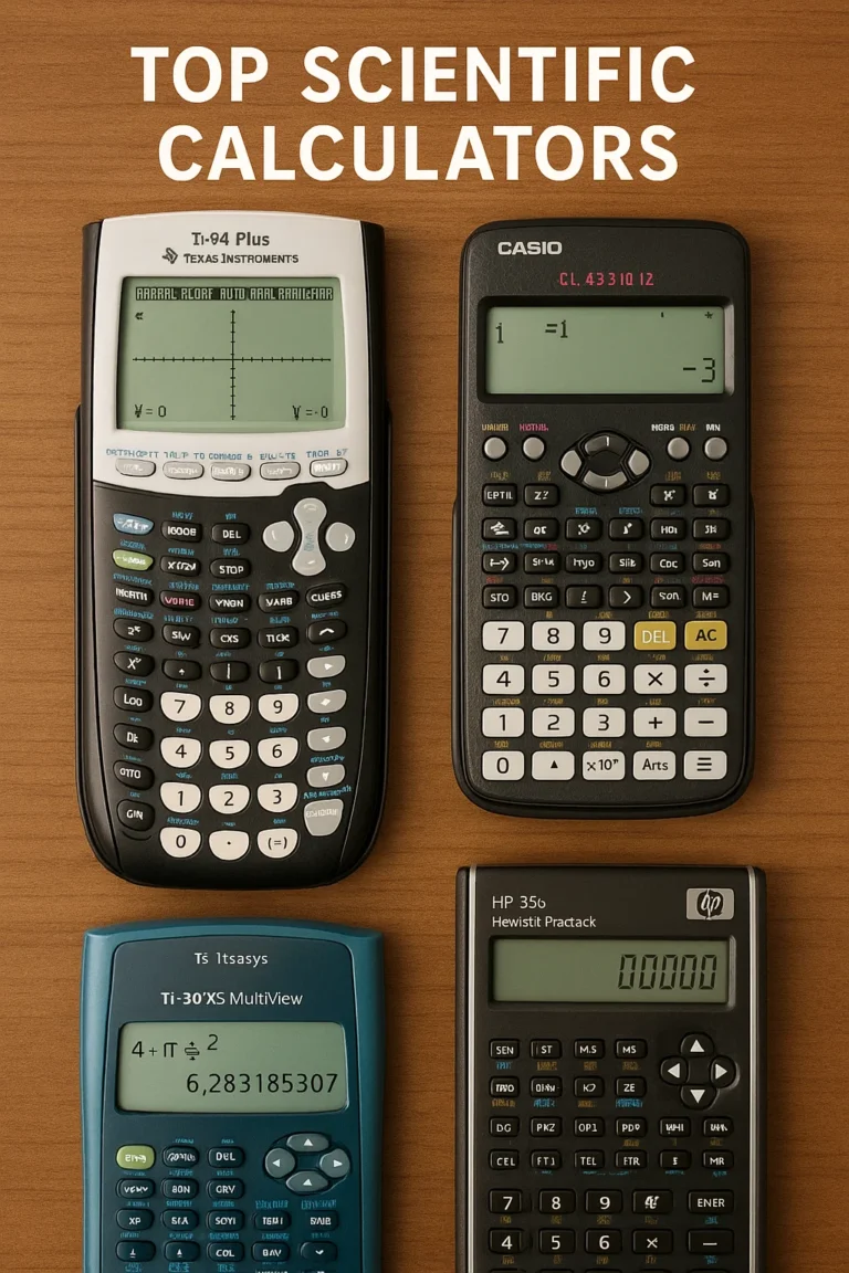 What Are the Top Scientific Calculators (Let's Talk Real Life and Not Only Numbers)