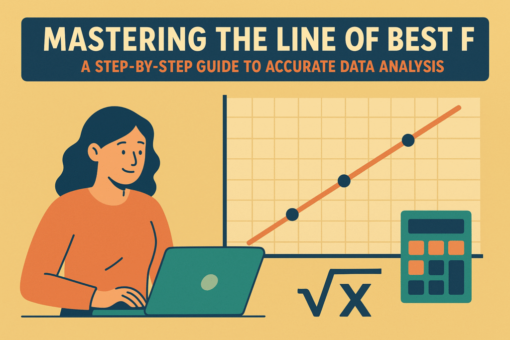 Discover how to master the line of best fit with ease. Use Online scientific calculator to simplify data analysis and achieve accurate results every time.